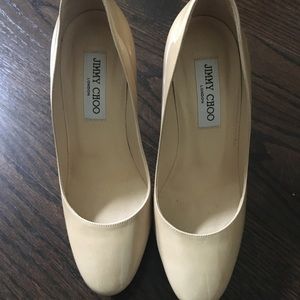 Jimmy Choo Nude Pumps